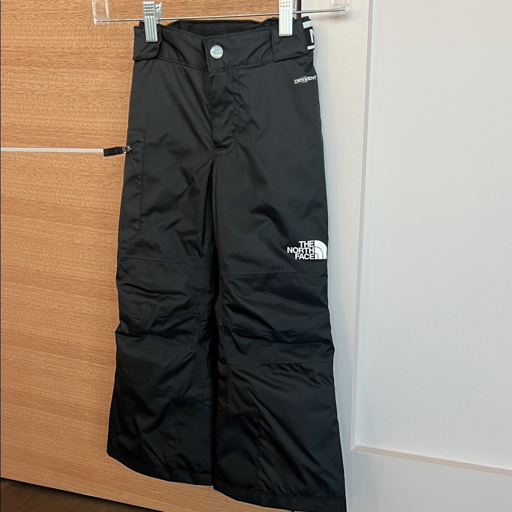 The North Face Kids Black Insulated Snow Pants, EZ Grow